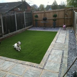 Synthetic Turf Preparation in Newton 11