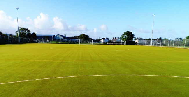 Astroturf Sports Pitch in Milton