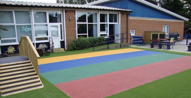 Fake Turf for Nurseries in Church End
