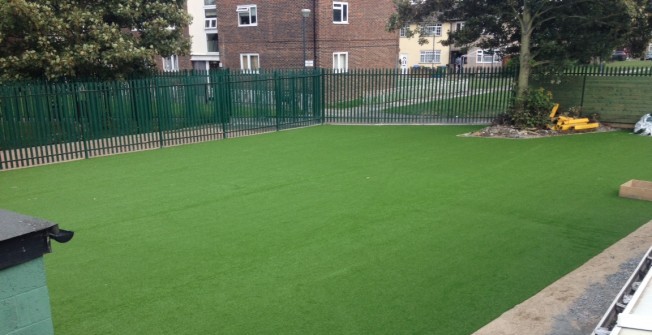Artificial Grass for Schools in Church End