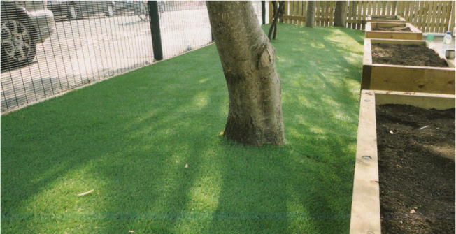 Costs for Synthetic Lawn in Newtown