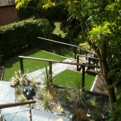 Nursery Synthetic Grass Play Area in Bryn 3