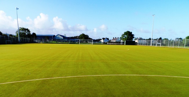 Astroturf Sports Pitch in Newbridge