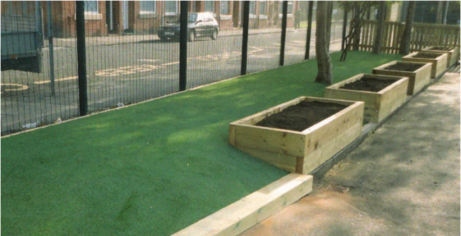 Synthetic Turf Garden in Netherton