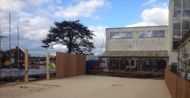 Preparing Artificial Turf in Lane End